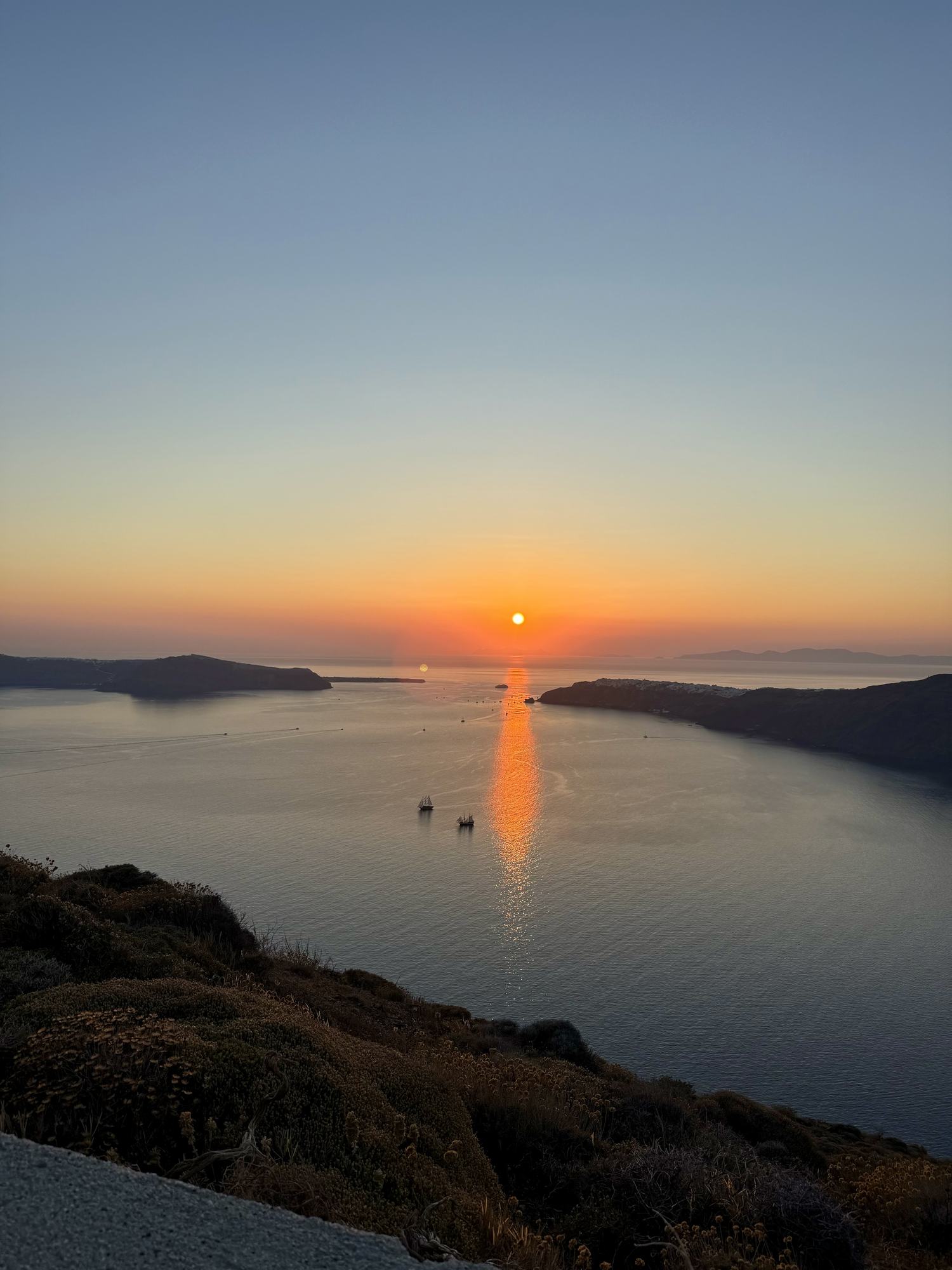 Low sun over the land